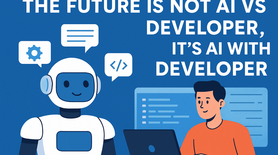 The Future is Not AI vs Developer, It’s AI with Developer